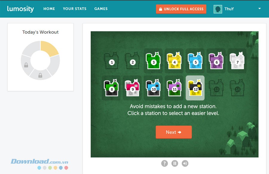 Dần dần lên level