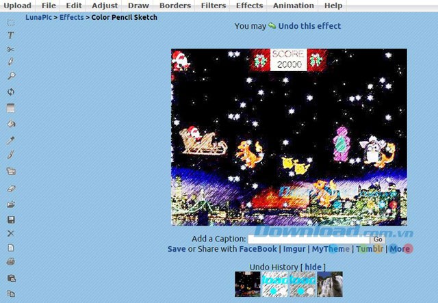 Hiệu ứng tranh chì