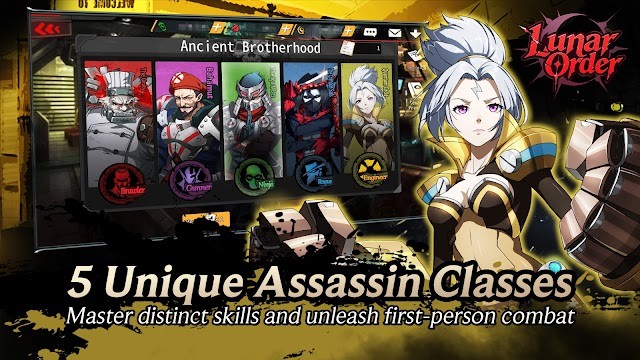 5 lớp sát thủ với lối chơi hoàn toàn khác biệt