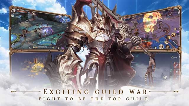 Tham gia cuộc chiến bang hội kịch tính và đưa Guild của bạn lên vị trí cao trên bảng xếp hạng