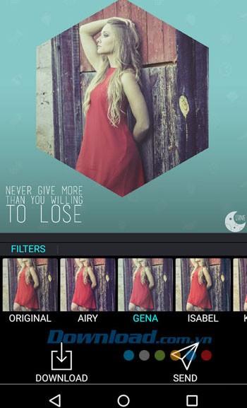 Tính năng chính của ứng dụng Lune cho Android