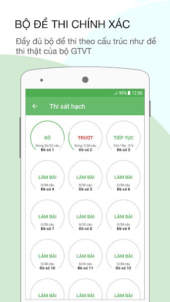 Bộ đề Ôn thi GPLX