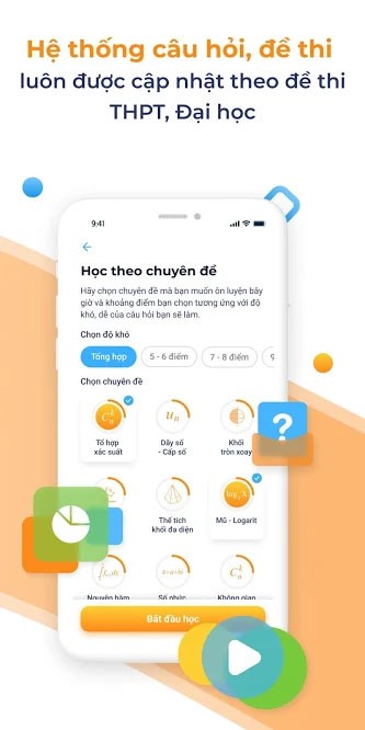 Hệ thống câu hỏi đa dạng