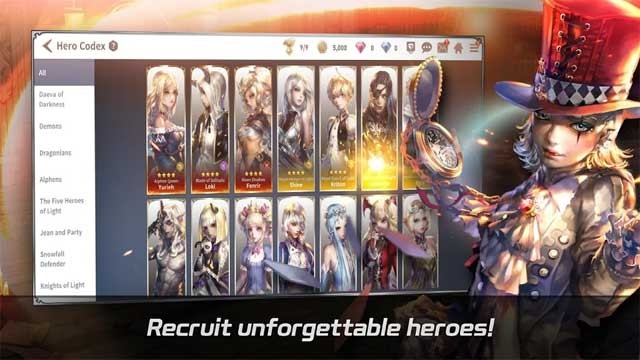 Chiêu mộ một đội quân anh hùng không thể nào quên