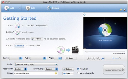 Mac DVD to iPad Converter