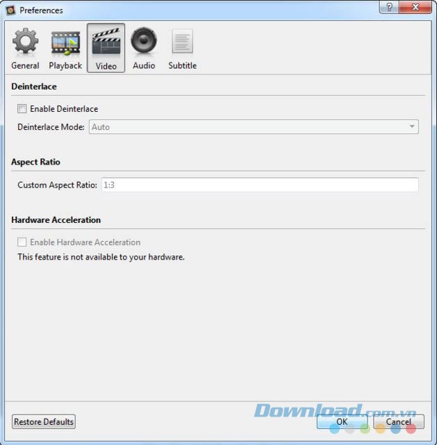 Cài đặt với video