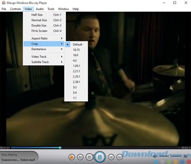 Các lựa chọn tùy chỉnh video