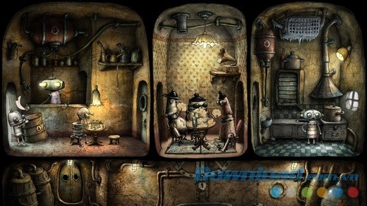 Machinarium cho iOS hack não người chơi bằng những câu đố logic