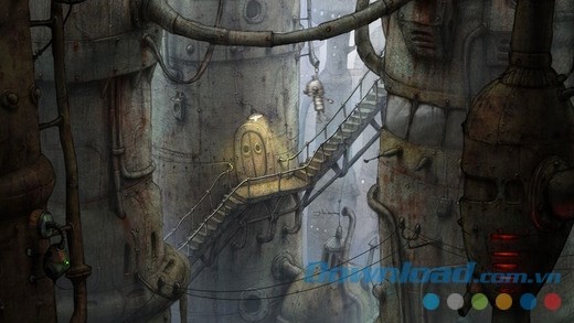 Giải những câu đố liên quan tới môi trường để tìm đường về Machinarium