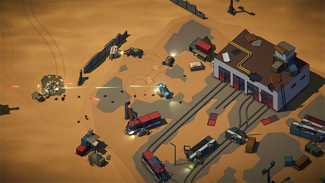 Xây dựng căn cứ, chế tạo và tự động hóa toàn bộ hoạt động trong Machine Mind game