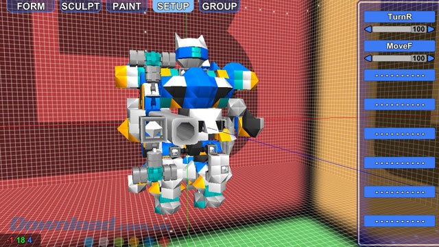 Giao diện game MachineCraft