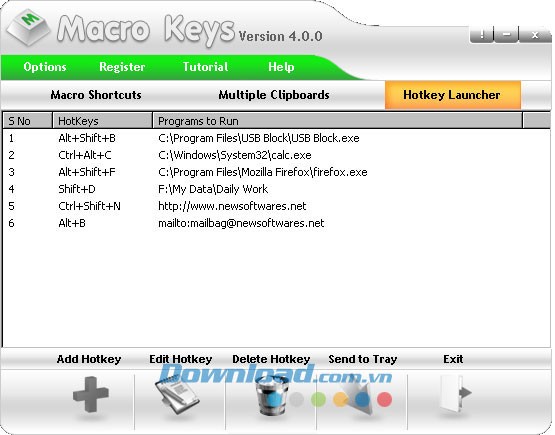 Macro Keys