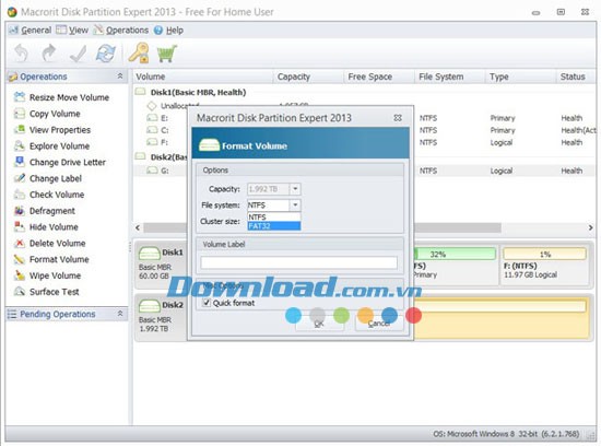 Macrorit Disk Partition Expert Home Edtion