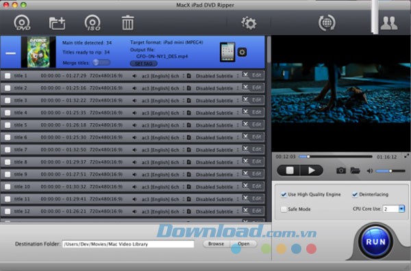 MacX iPad DVD Ripper