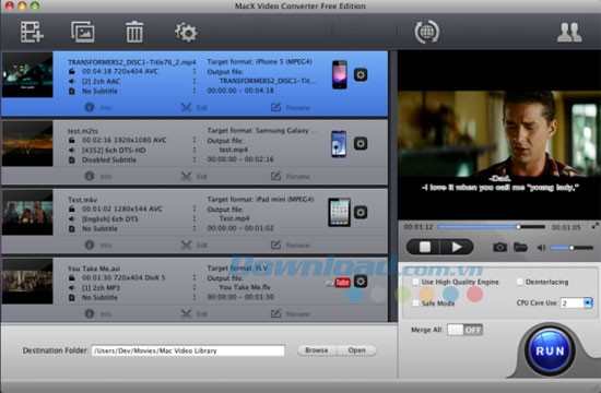 MacX Video Converter Free Edition