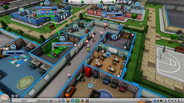Mad Games Tycoon 2 là game xây dựng studio game sống động