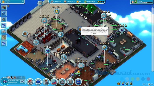 Phát triển thành một studio game lớn trong Mad Games Tycoon