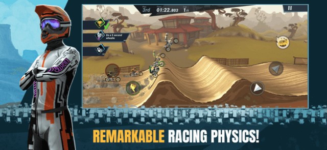 Tận hưởng đua xe mô tô vật lý chân thực trong game Mad Skills Motocross 3