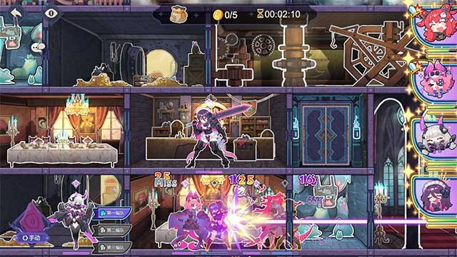 Xây dựng và thiết kế các căn phòng trong lâu đài của Chúa quỷ