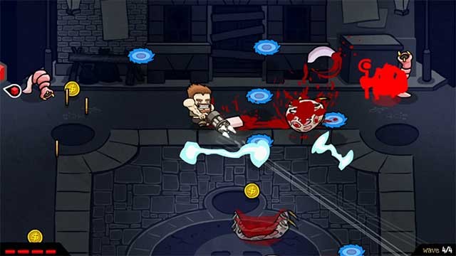 Chiến đấu với nhiều loại quái vật ngoài hành tinh với ngoại hình kỳ dị