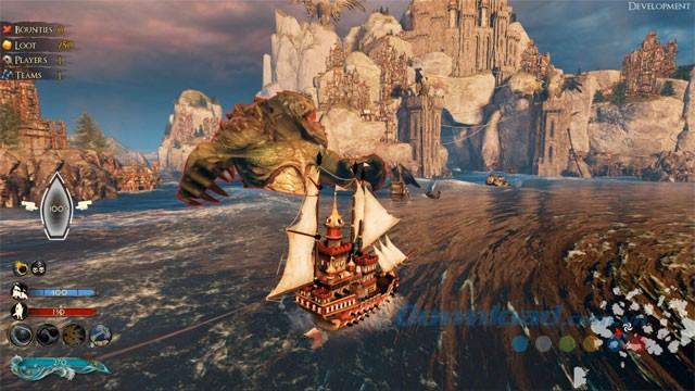 Đối đầu với thủy quái khổng lồ