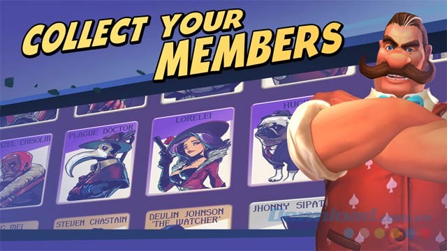 Thu thập các thành viên, hình thành đại gia đình