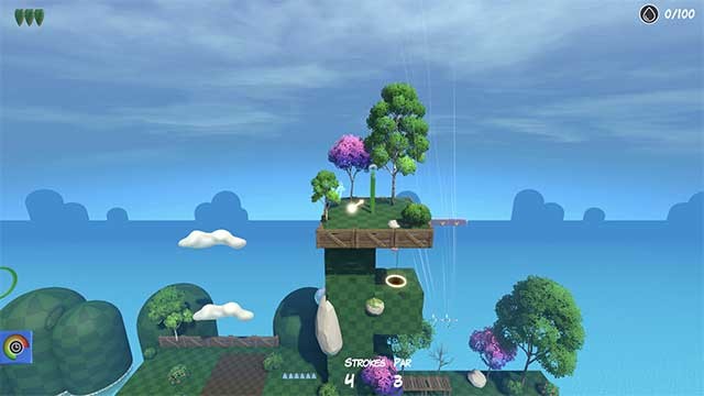 Mage Drops là game đi cảnh thú vị lấy cảm hứng từ môn thể thao golf