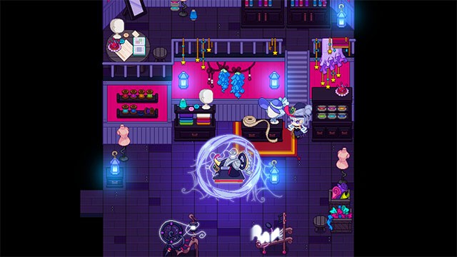 Quản lý tiệm may ma thuật trong game mô phỏng Magic Boutique of Royal Blue