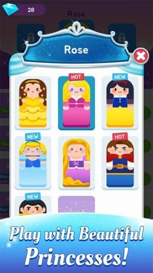 Chơi piano cùng các nàng công chúa cổ tích trong game Magic Castle Piano Tiles