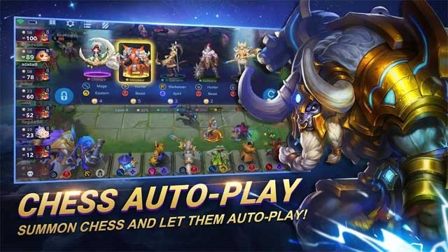 Triệu hồi các chiến binh và đặt lên bàn đấu, chúng sẽ tự động giao chiến với nhau