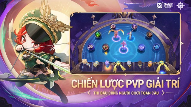 Chiến lược PvP giải trí, thi đấu cùng người chơi toàn cầu