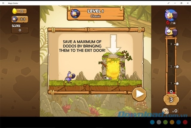 Xem hướng dẫn chơi cơ bản của game chiến thuật miễn phí cho máy tính Magic Dodos