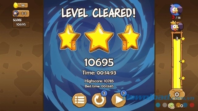 Cố gắng vượt qua bài chơi của game chiến thuật miễn phí Magic Dodos trong khoảng thời gian ngắn nhất