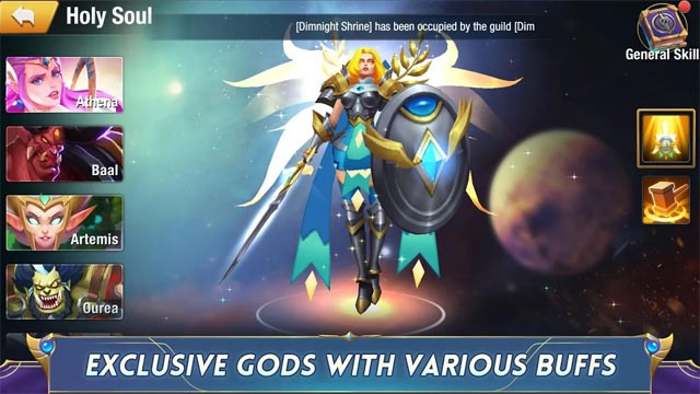 Magic & Dragon có dàn nhân vật độc đáo và nhiều buff khác nhau