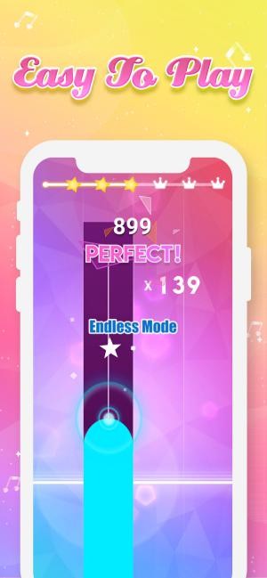 Magic Dream Tiles là game chơi đàn piano “đen thắng trắng thua