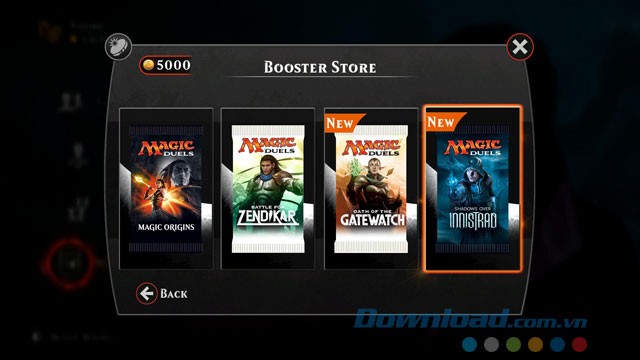 Mua các gói booster hỗ trợ