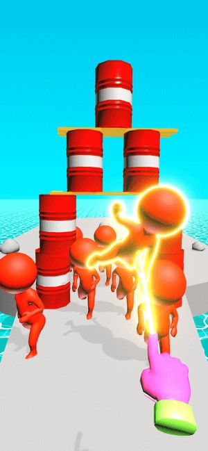 Tận dụng các thùng thuốc nổ để cho nổ tung kẻ thù