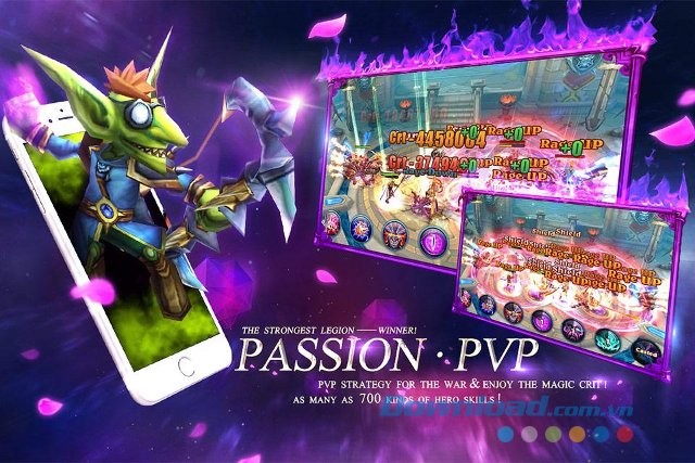 Các trận PvP kịch tính với người chơi khác