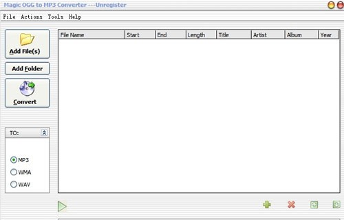 Magic OGG to MP3 Converter