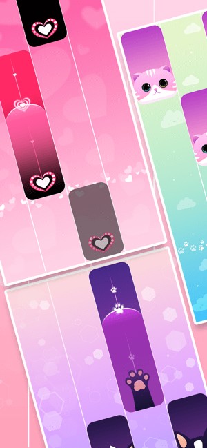 Magic Pink Tiles 3 là game âm nhạc đàn piano hấp dẫn