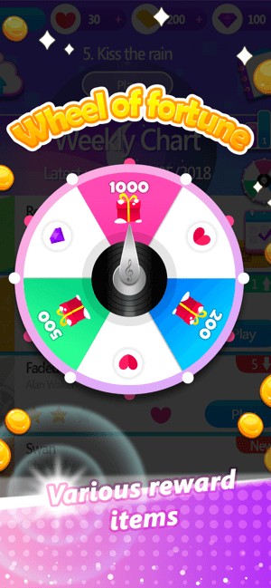 Quay vòng quay may mắn