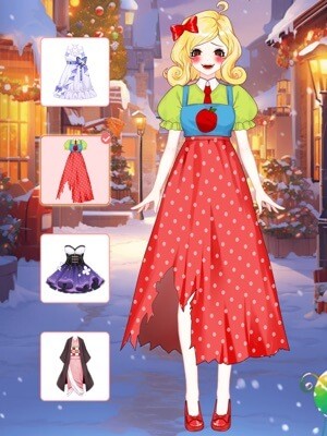 Mặc cho công chúa những bộ váy lộng lẫy