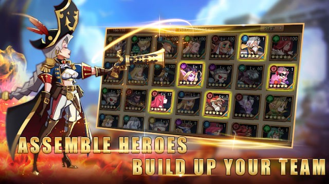 Tập hợp anh hùng, xây dựng đội quân mạnh mẽ của ban trong game Magic Revenge