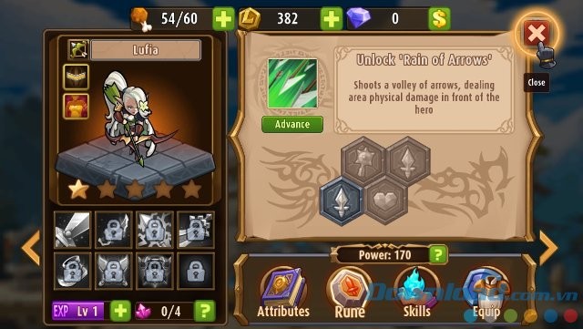 Nâng cấp chiến binh