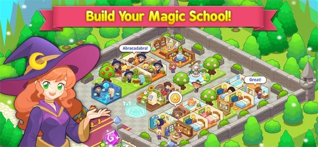 Game xây dựng trường học phép thuật