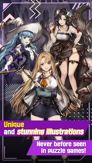 Các nhân vật trong game Magic Stone Knights được thiết kế chi tiết, quyến rũ