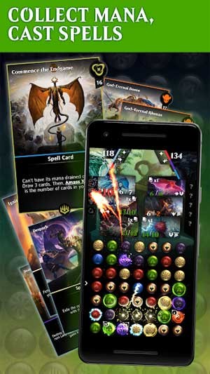 Thu thập điểm Mana và thi triển phép thuật