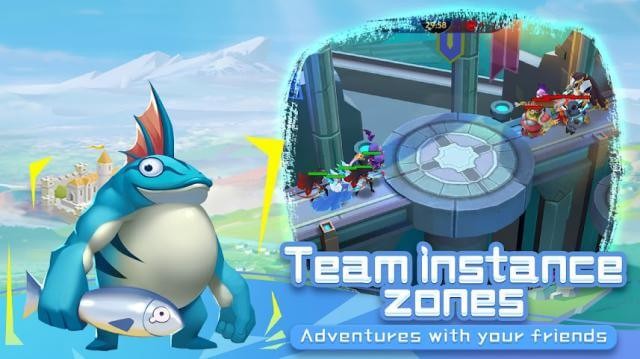 Lập team và phiêu lưu cùng bạn bè