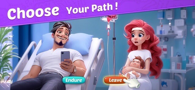 Magicabin có câu chuyện cuốn hút, nơi bạn đưa ra lựa chọn quyết định cuộc sống của nhân vật