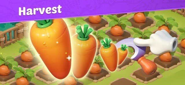 Cơ chế của Magicabin giống với các trò chơi nông trại